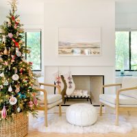 How We Built An Easy Modern Fireplace Mantel… Just In Time For Stockings!