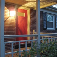 Picking The Right Red Color & Painting Our Front Door