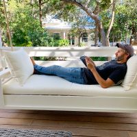 How To Build An Outdoor Hanging Daybed