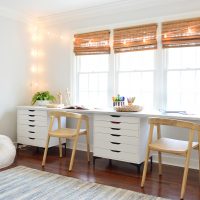 Turning A Mostly Unused Room Into A Kids Art & Work Space