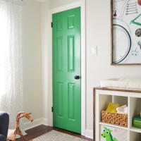 A Colorful Door & More Nursery Art